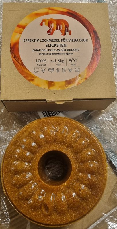 Doftande lockstenar- Slicksten Björn Söt Honung 1,8kg